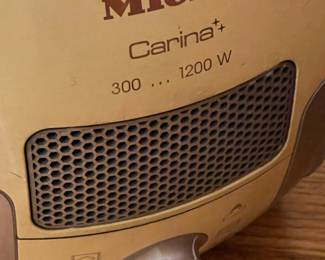 Miele Vacuum W/ Booklet & Attachments
