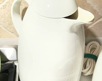 White Coffee Pot