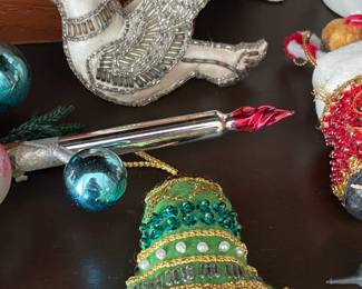 Vintage Plush Ornaments