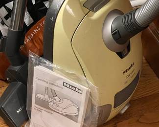 Miele Vacuum W/ Booklet & Attachments