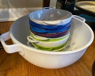 Tin Colander Set