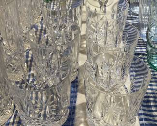 Short Crystal Glasses