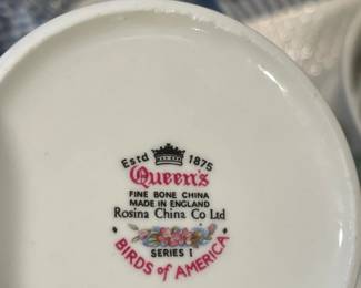 "Birds Of America" Coffee Mugs By Queens