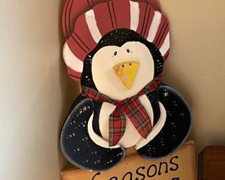 Seasons Greeting s Wooden Sign