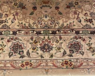 Dining Room Silk Area Rug