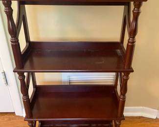Wooden Bookshelf