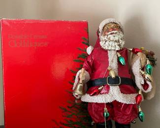Possible Dreams Clothtique Santa Figure W/ Box