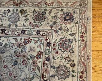 Dining Room Silk Area Rug