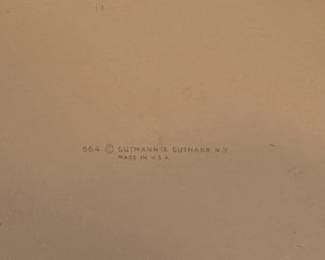 Antique Framed "Awakening" By Bessie Pease Gutmann