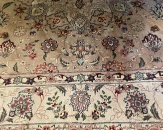 Dining Room Silk Area Rug