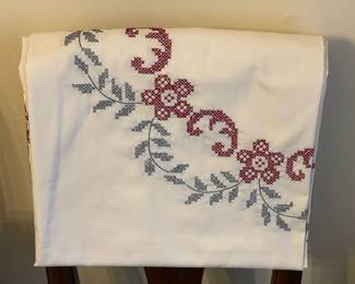Embroidered Tablecloth