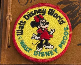 Vintage Minnie Mouse Walt Disney World Patch