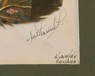 Hand Painted Feather