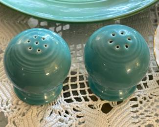 Vintage Fiesta Salt & Pepper Shaker Set