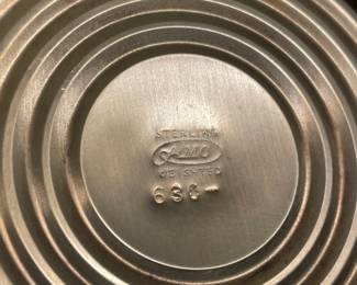 Sterling Silver Weighted Footed Compote Bowl