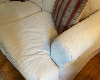 Upholstered 2 Seat Loveseat