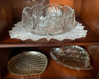 Crystal Serving Bowl