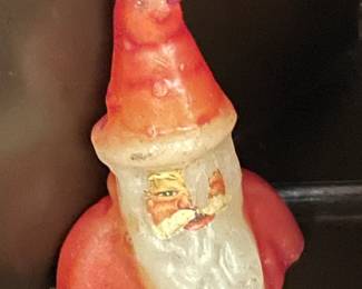 Vintage Santa Candle
