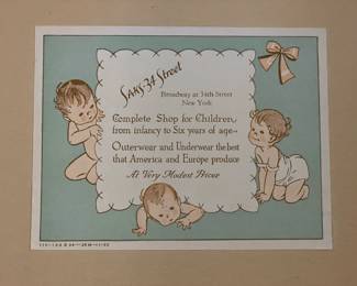Vintage Baby Box From Saks 5th Avenue, NYC