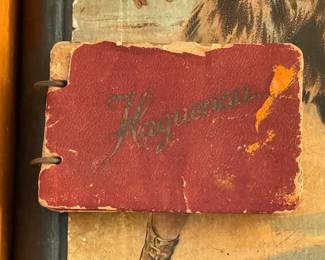 Antique Mini Photo Flip Book