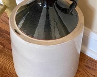 Brown Pottery Jug