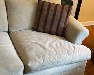 Upholstered 2 Seat Loveseat