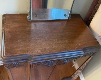 Antique Cabinet W/ 2 Doors
