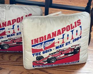 Vintage Indianapolis 500 1984 Seat Cushions