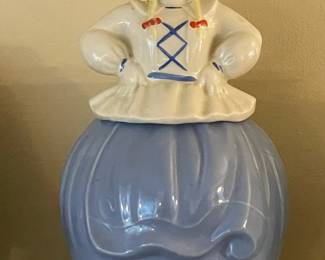 Antique Dutch Girl Cookie Jar
