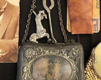 Antique Tin Pocketbook