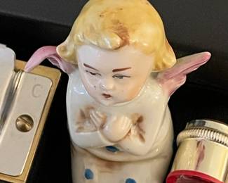 Antique Angel Figurine