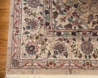 Dining Room Silk Area Rug