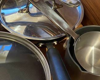 NICE Pots & Pans By Wolfgang Puck, All-Clad, Etc.