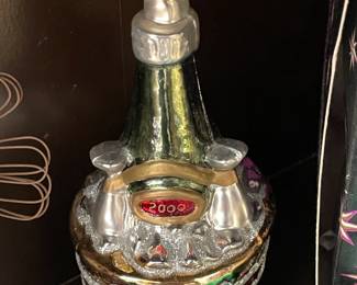 2000 Millennium Glass Ornament
