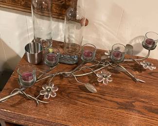 Candle Table Centerpiece