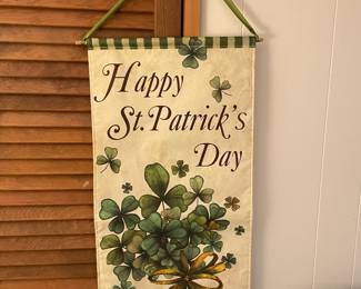 St.Patrick's Day Hanging Banner