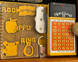 Vintage Texas Instruments Spelling Bee W/ Case
