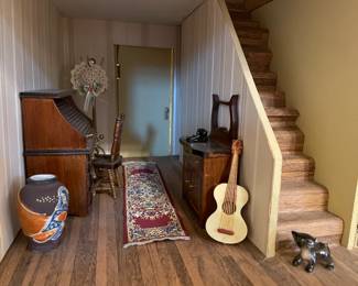 Doll House W/ Furniture & Miniatures