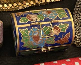 Mini Cloisonne Treasure Chest