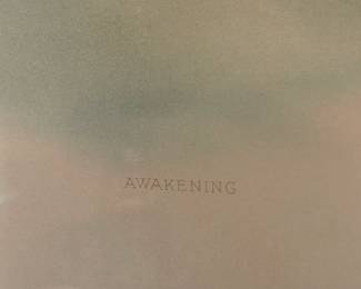 Antique Framed "Awakening" By Bessie Pease Gutmann