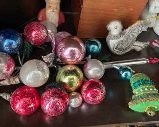 Antique Glass Ornaments