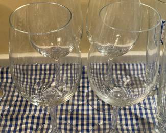 Clear Wine Glasses