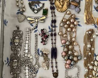 Assorted Costume Jewelry (Pins, Earrings, Necklaces, Etc.)