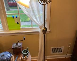 Brass Floor Lamp