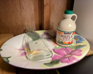 Floral Platter