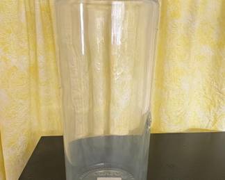 Vintage Glass Tumblers and Storage Jar Set