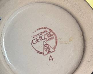 Vintage Original Gerzit ceramic beer stein made in West Germany