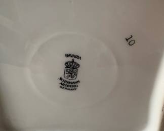 Schumann Arzberg Bavaria Wild Rose Square Bowl