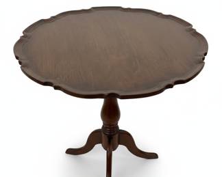Antique Pie Crust Tilt-Top Pedestal Table