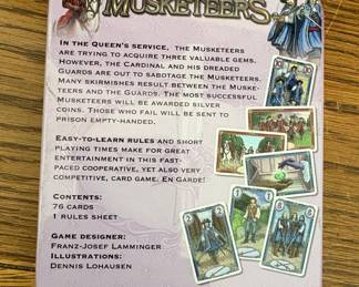 Musketeers Card Game